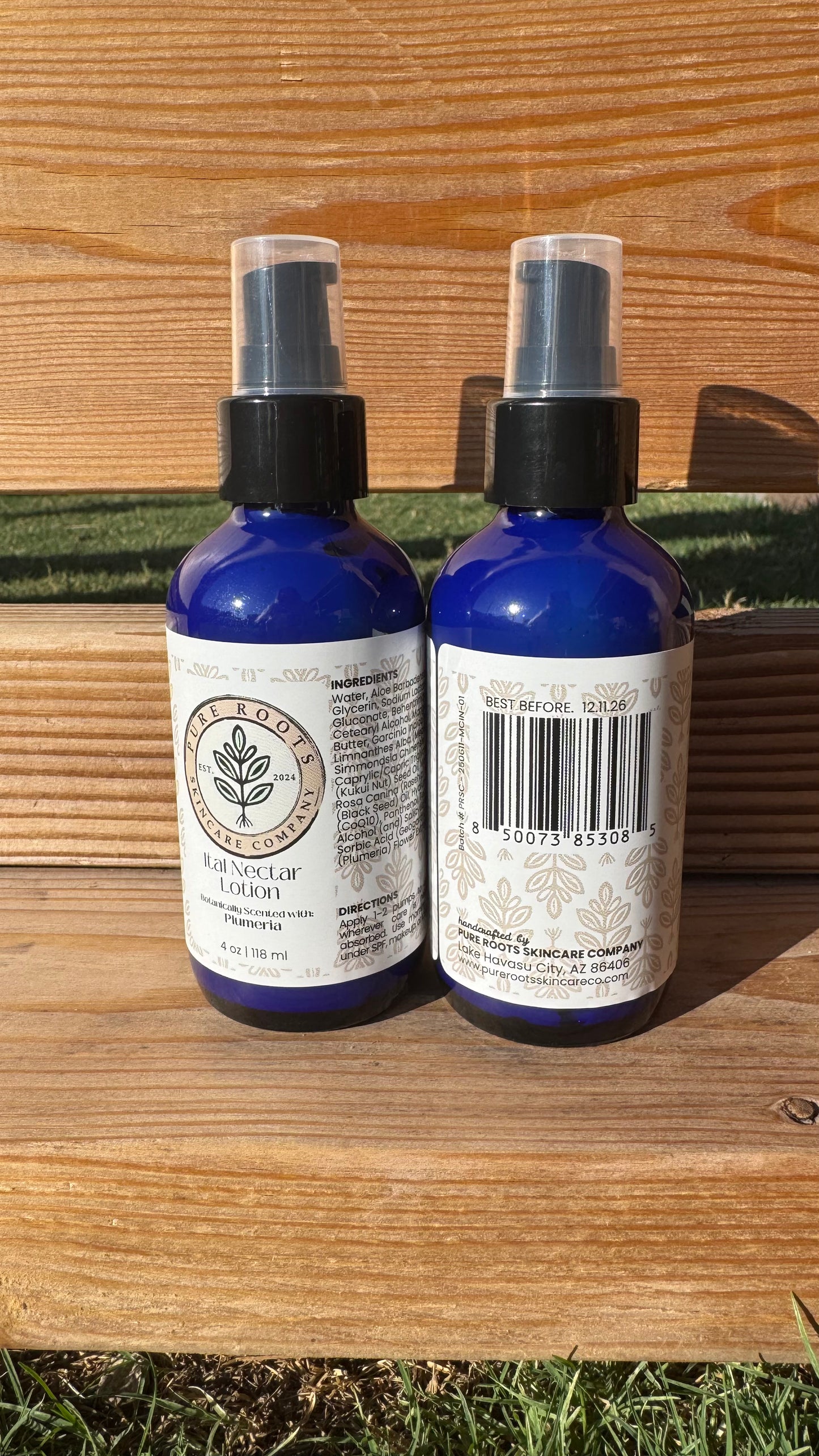 Ital Nectar Lotion | Botanical Daily Moisturizer for Supple, Radiant Skin