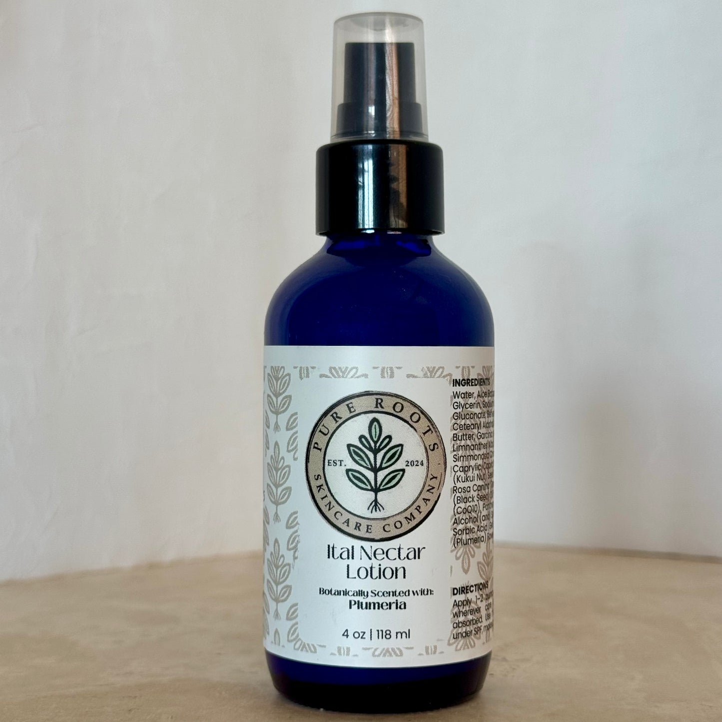 Ital Nectar Lotion | Botanical Daily Moisturizer for Supple, Radiant Skin