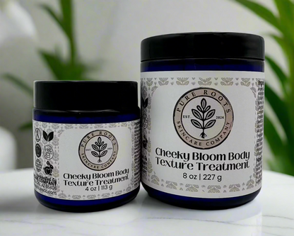 Cheeky Bloom Texture Treatment | Unscented Botanical Body Crème for Smoother-Feeling Skin